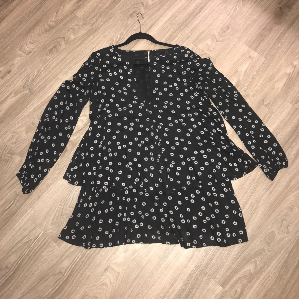 Free people flower print tunic